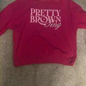 Pink Graphic Sweatshirt